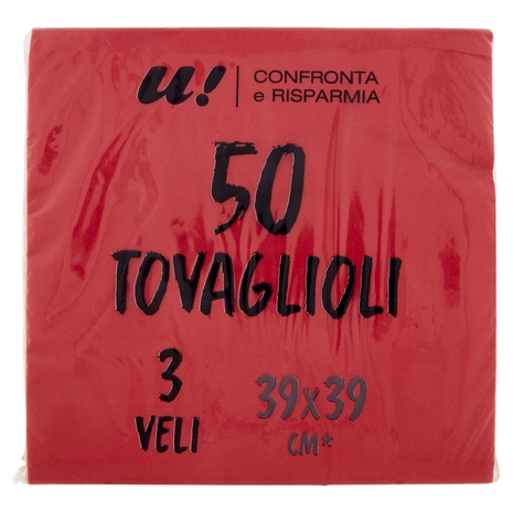 50 Tovaglioli 3 Veli U! Confronta e Risparmia
